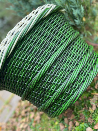 Кашпо из искусственного ротанга Чука 45 л